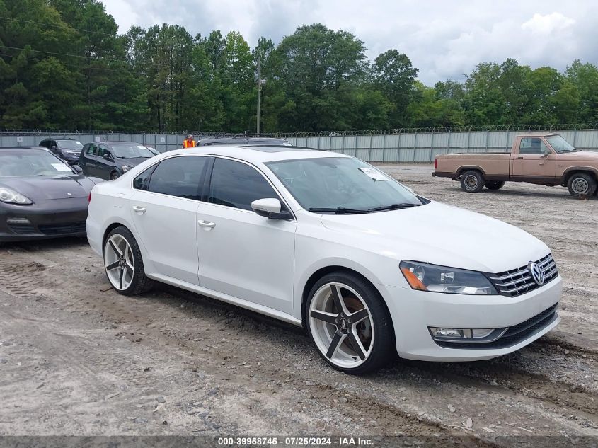 1VWBM7A37CC041059 | 2012 VOLKSWAGEN PASSAT