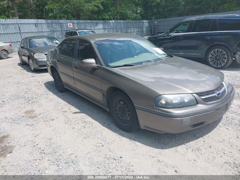 2G1WF52EX39310349 | 2003 CHEVROLET IMPALA