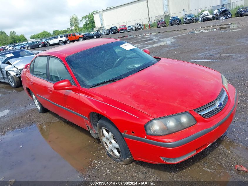 2G1WH52K239231015 | 2003 CHEVROLET IMPALA