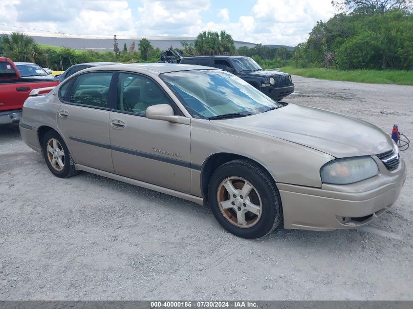 2G1WH52K639298331 | 2003 CHEVROLET IMPALA