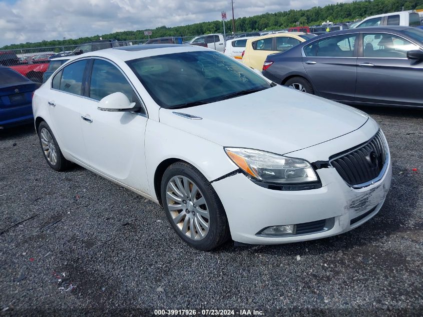 2G4GS5EV6C9119400 | 2012 BUICK REGAL