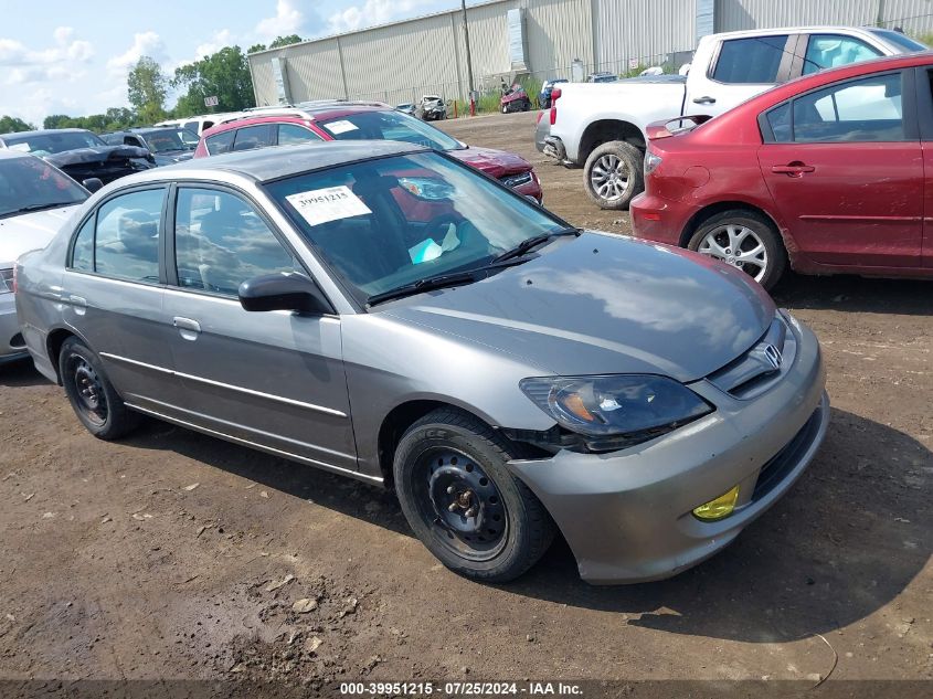 2HGES15595H560159 | 2005 HONDA CIVIC