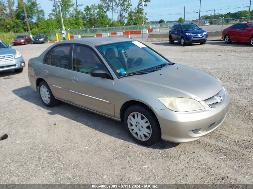 2HGES16514H551422 | 2004 HONDA CIVIC