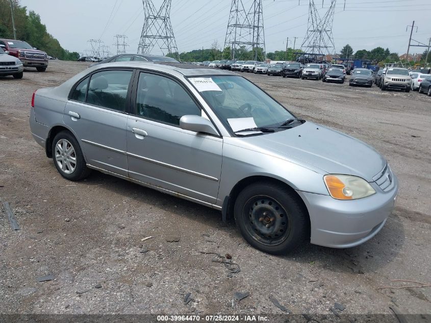 2HGES26823H535633 | 2003 HONDA CIVIC