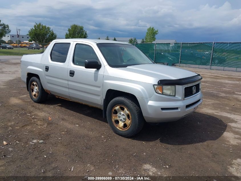 2HJYK16227H519497 | 2007 HONDA RIDGELINE