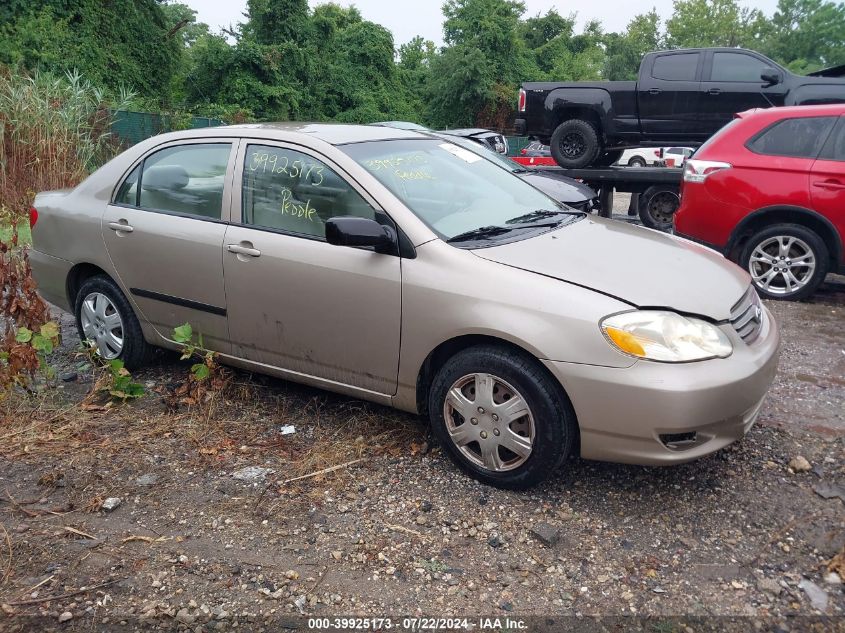 2T1BR32E44C271289 | 2004 TOYOTA COROLLA