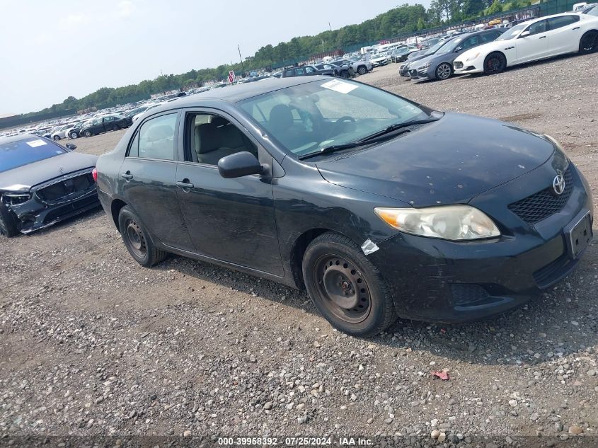 2T1BU40E29C113340 | 2009 TOYOTA COROLLA