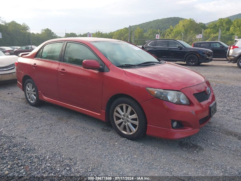 2T1BU40E39C169657 | 2009 TOYOTA COROLLA