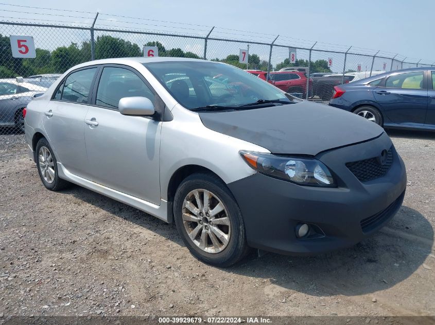 2T1BU40E99C171820 | 2009 TOYOTA COROLLA