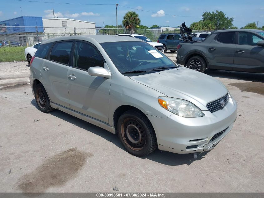 2T1KR32EX3C028889 | 2003 TOYOTA MATRIX