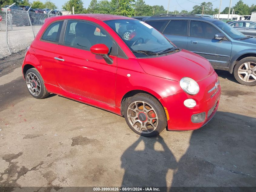 3C3CFFBR5CT347054 | 2012 FIAT 500