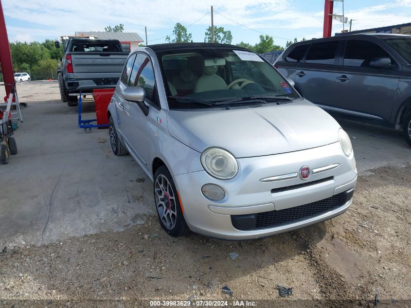 3C3CFFDR2CT108686 | 2012 FIAT 500C