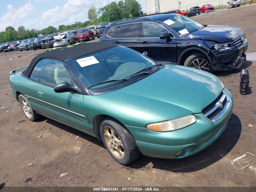 3C3EL55H3WT215090 | 1998 CHRYSLER SEBRING