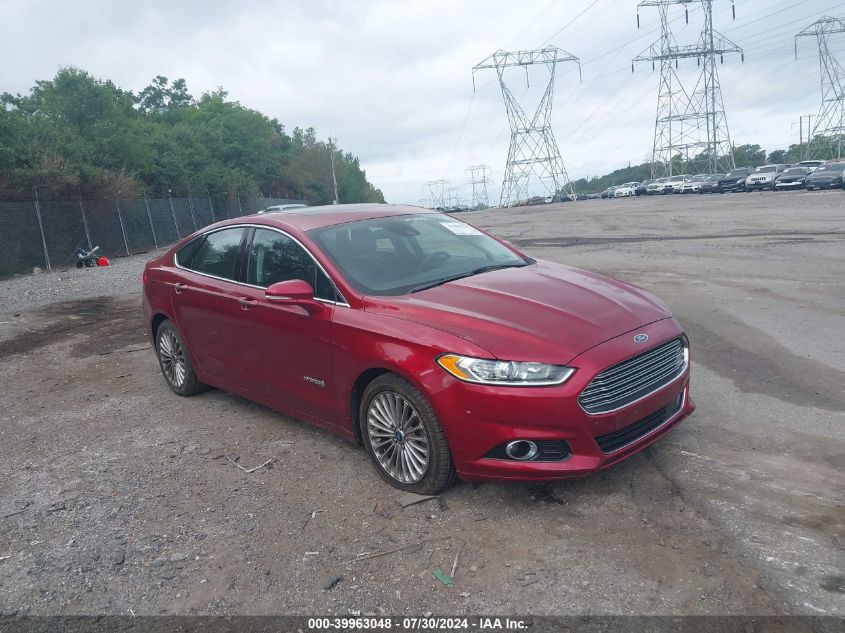 3FA6P0RUXDR294885 | 2013 FORD FUSION HYBRID