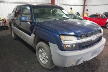 3GNEC13T22G345383 | 2002 CHEVROLET AVALANCHE 1500