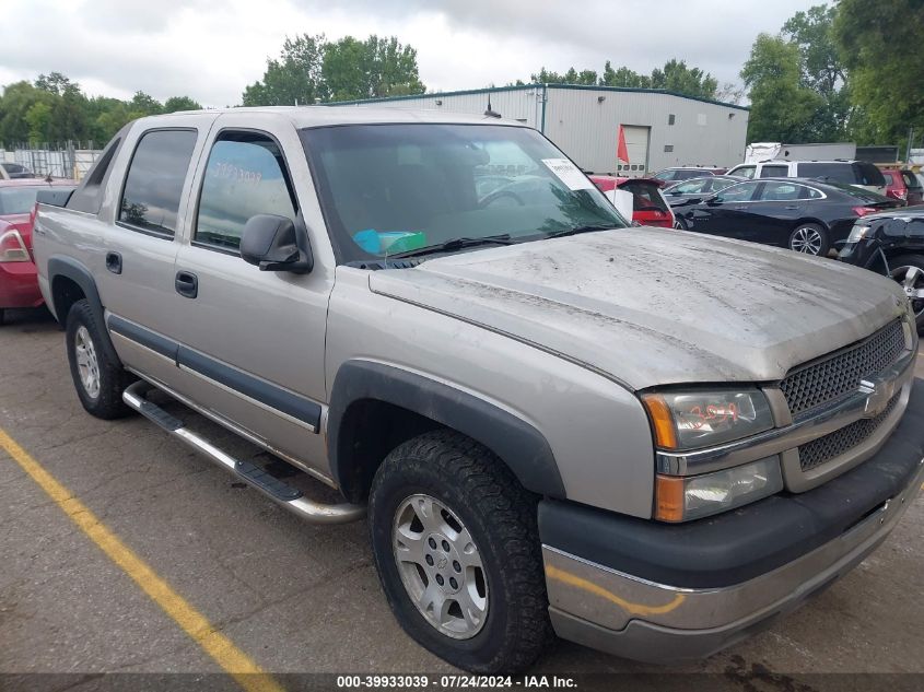 3GNEK12T84G112454 | 2004 CHEVROLET AVALANCHE 1500