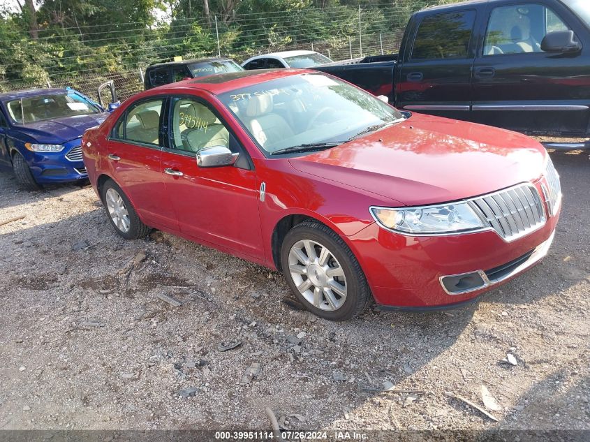 3LNHL2GCXAR636685 | 2010 LINCOLN MKZ