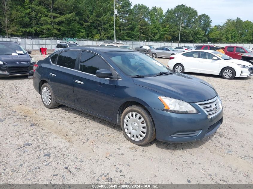 3N1AB7AP0DL720560 | 2013 NISSAN SENTRA