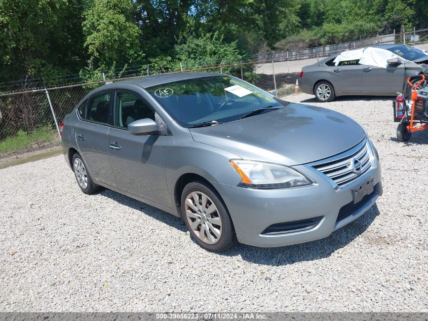 3N1AB7AP5DL774419 | 2013 NISSAN SENTRA