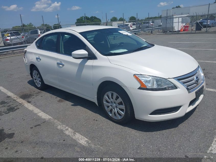 3N1AB7AP8EL638691 | 2014 NISSAN SENTRA