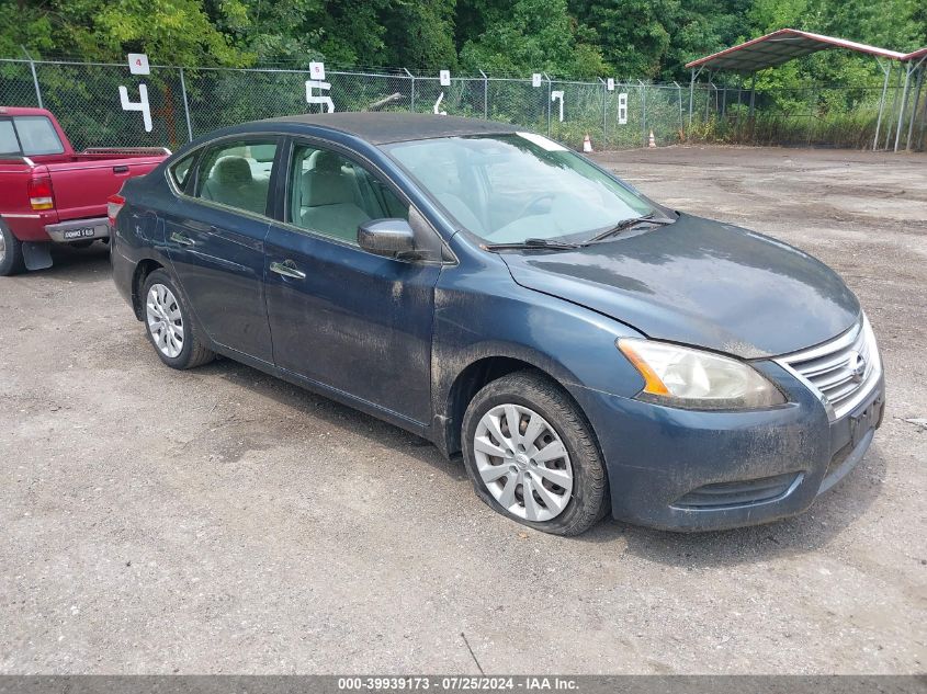 3N1AB7APXDL794441 | 2013 NISSAN SENTRA