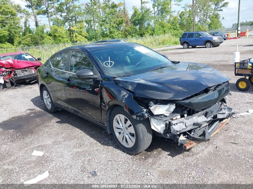 3N1AB8BV3LY215620 | 2020 NISSAN SENTRA