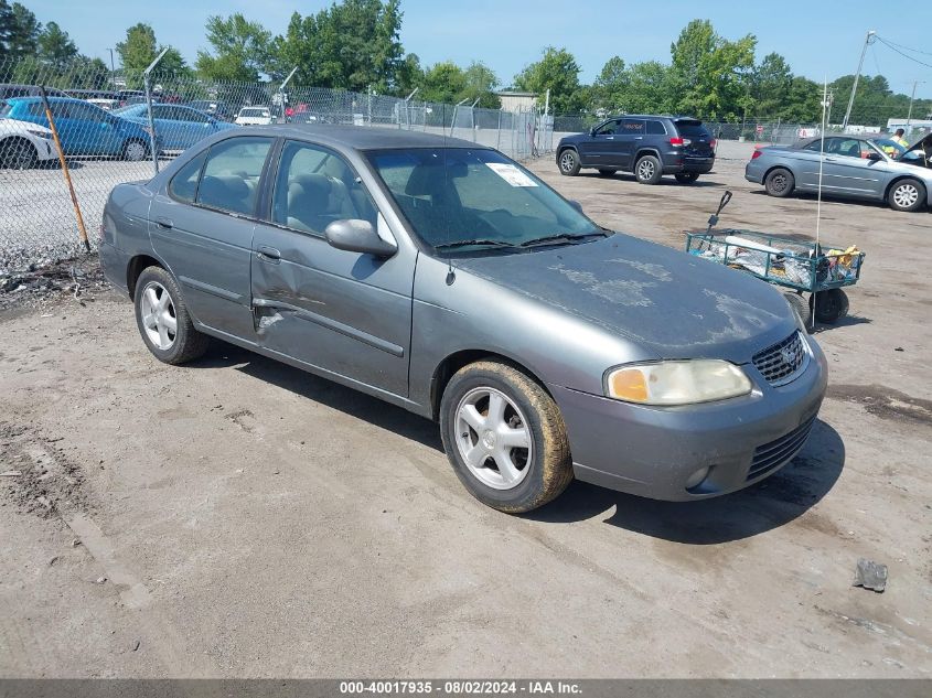 3N1BB51A9YL001527 | 2000 NISSAN SENTRA