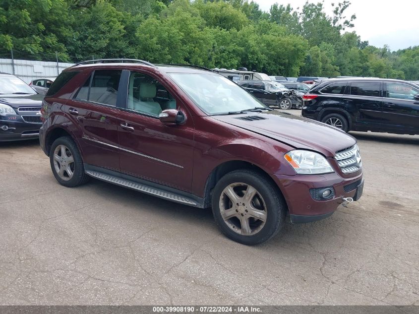 4JGBB86E58A382743 | 2008 MERCEDES-BENZ ML 350