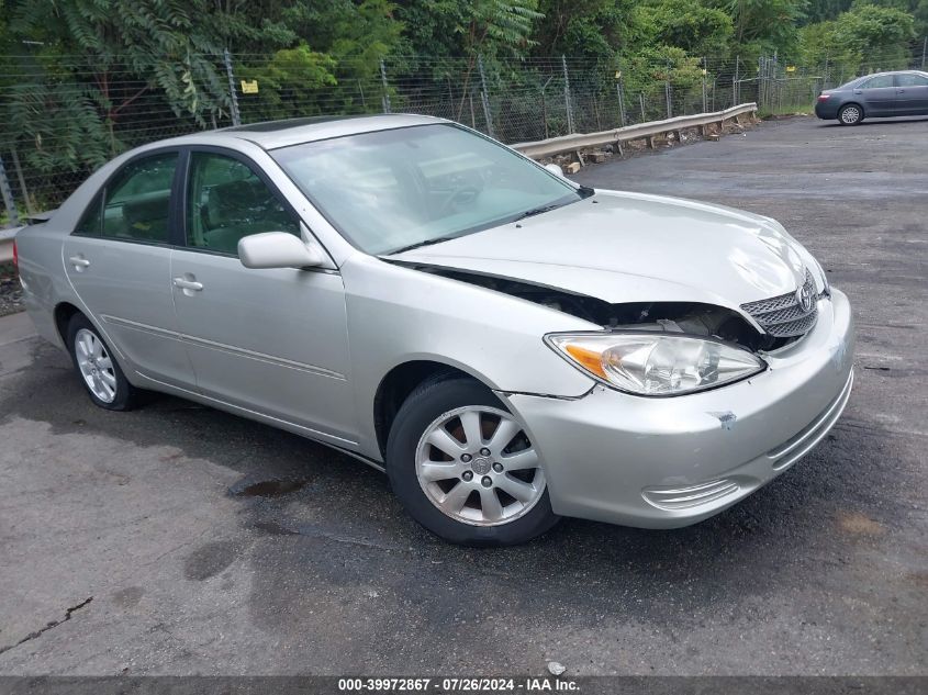 4T1BE32K32U020437 | 2002 TOYOTA CAMRY