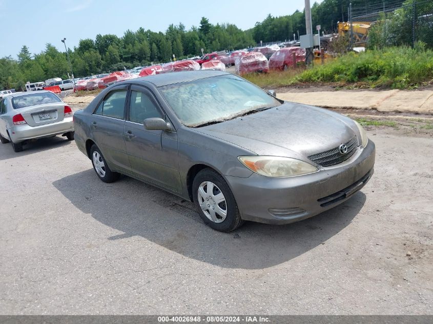 4T1BE32K84U825689 | 2004 TOYOTA CAMRY