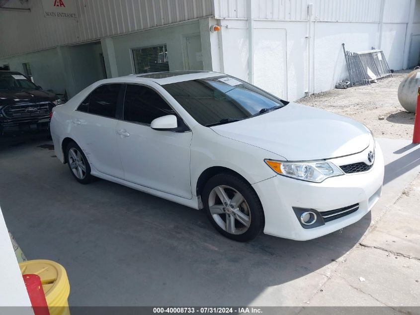 4T1BF1FK0CU583510 | 2012 TOYOTA CAMRY