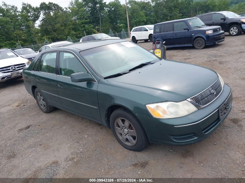 4T1BF28B11U178644 | 2001 TOYOTA AVALON