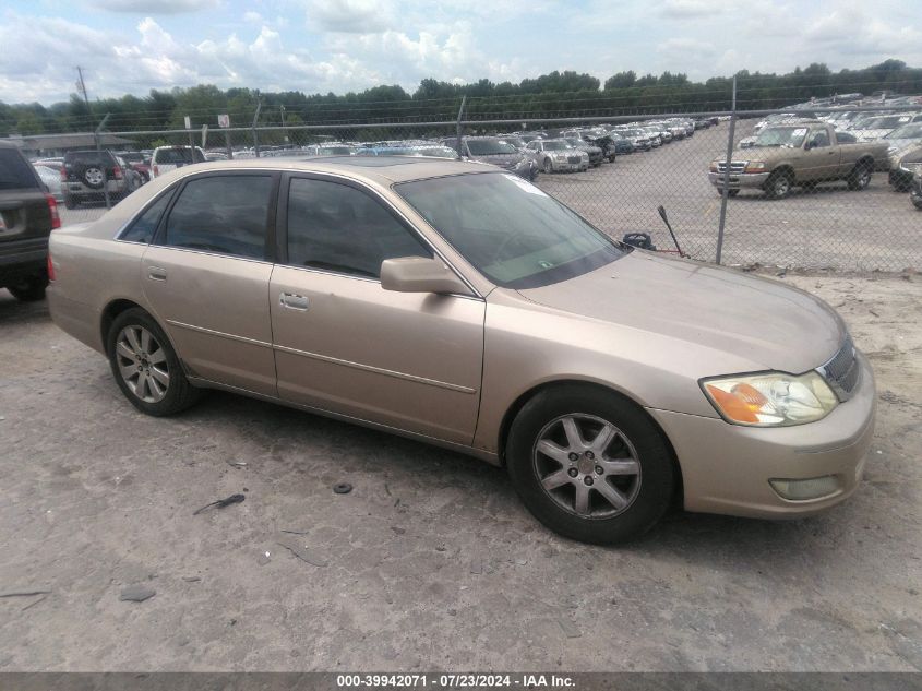 4T1BF28B12U227665 | 2002 TOYOTA AVALON