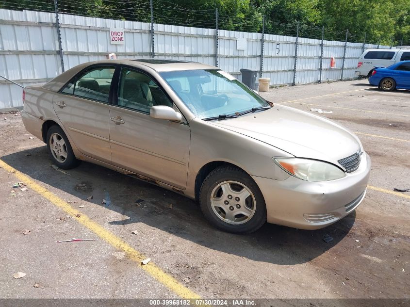 4T1BF32K52U022851 | 2002 TOYOTA CAMRY