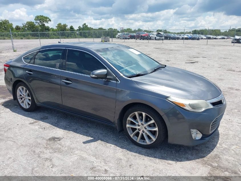 4T1BK1EB1DU006418 | 2013 TOYOTA AVALON