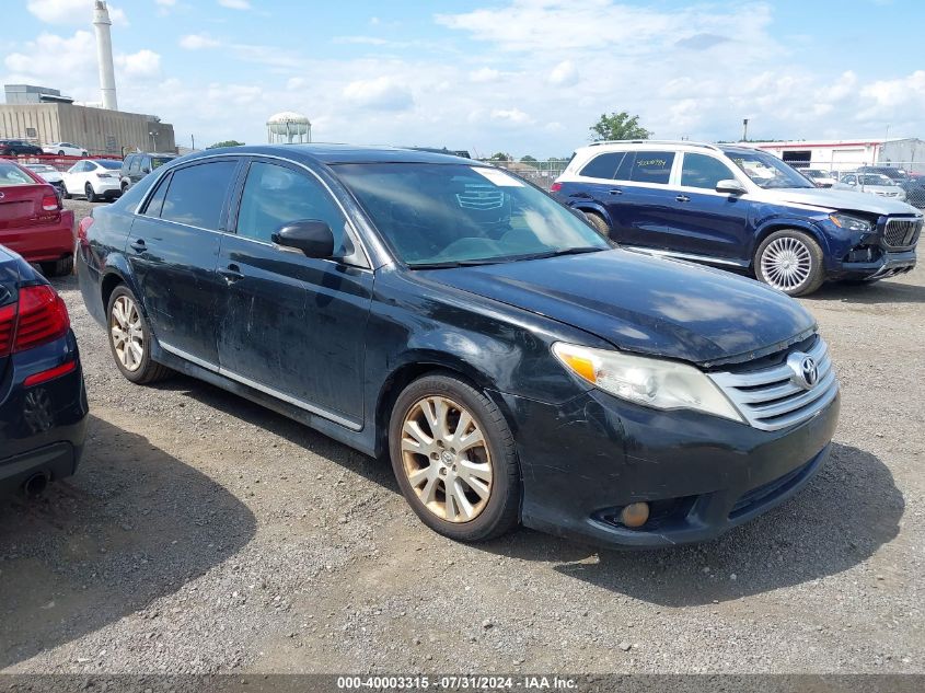 4T1BK3DB5CU449313 | 2012 TOYOTA AVALON