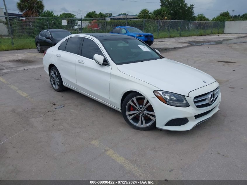 55SWF4JB5HU221069 | 2017 MERCEDES-BENZ C 300