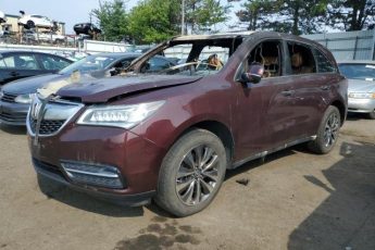 5FRYD4H44EB046217 | 2014 Acura mdx technology