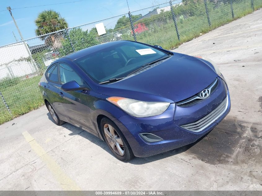 5NPDH4AE2DH354350 | 2013 HYUNDAI ELANTRA