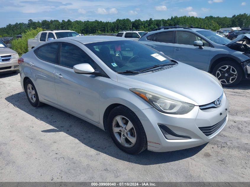 5NPDH4AE7EH515373 | 2014 HYUNDAI ELANTRA