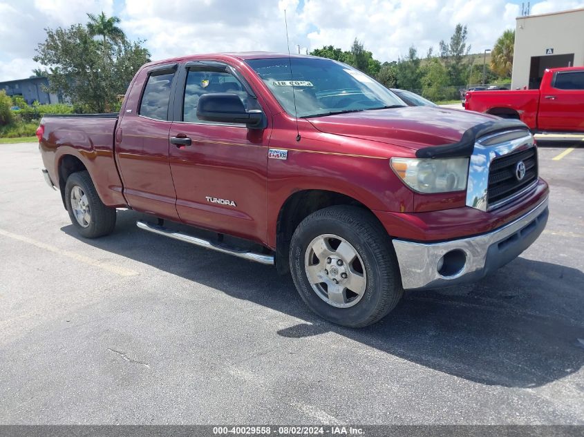 5TFBV54127X013537 | 2007 TOYOTA TUNDRA