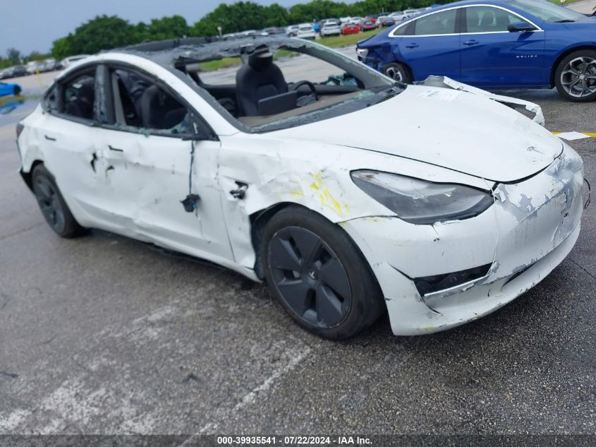 5YJ3E1EA9PF406862 | 2023 TESLA MODEL 3