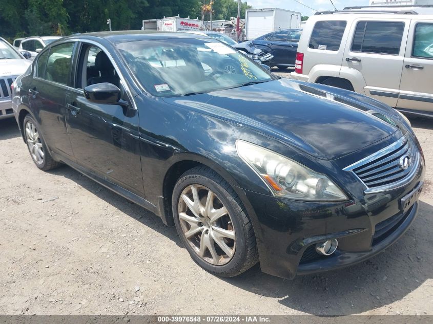 JN1CV6AR2CM675511 | 2012 INFINITI G37X