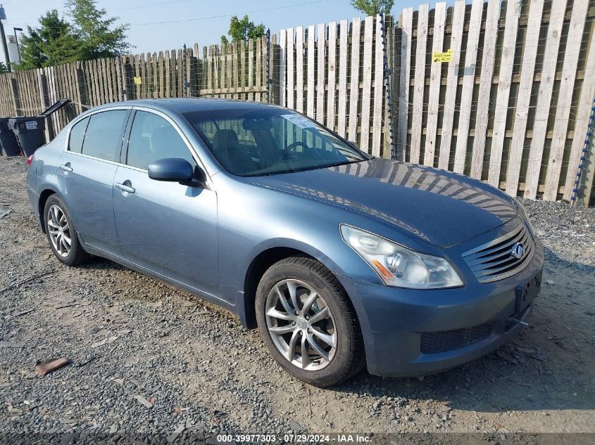 JNKBV61F77M808637 | 2007 INFINITI G35X