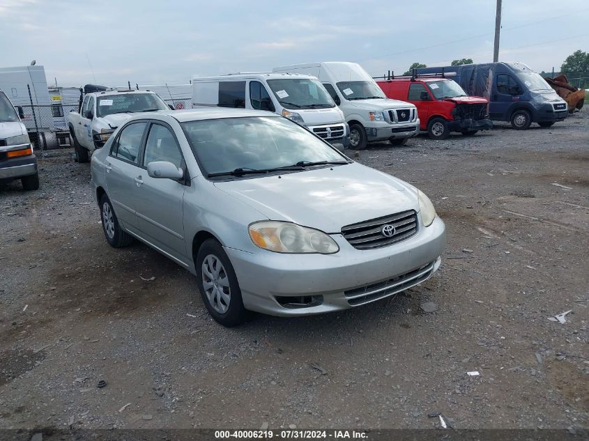 JTDBR32E342030614 | 2004 TOYOTA COROLLA