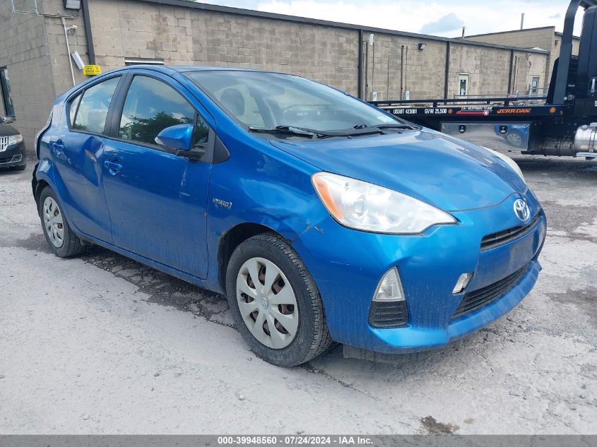 JTDKDTB39D1545071 | 2013 TOYOTA PRIUS C