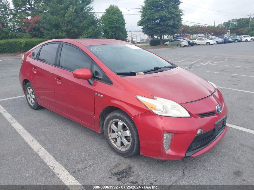 JTDKN3DU0C1522148 | 2012 TOYOTA PRIUS