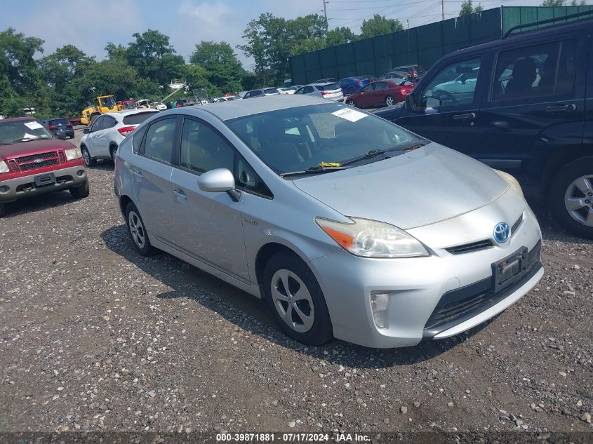 JTDKN3DUXD5631324 | 2013 TOYOTA PRIUS