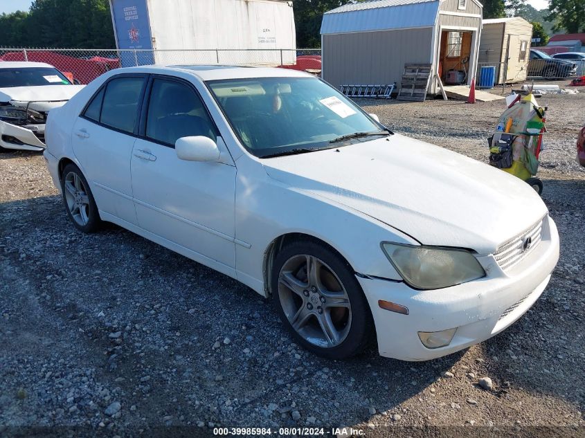 JTHBD182210025135 | 2001 LEXUS IS 300