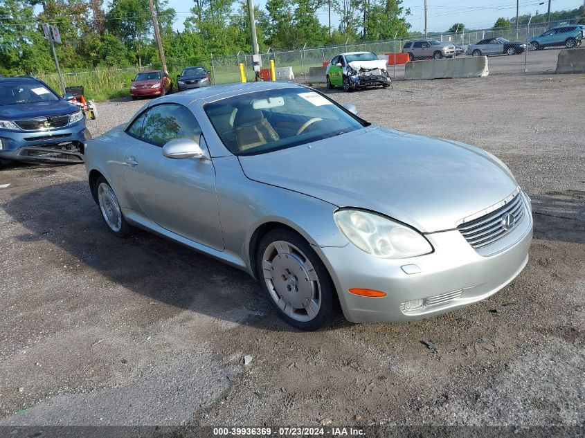 JTHFN48YX30046905 | 2003 LEXUS SC 430